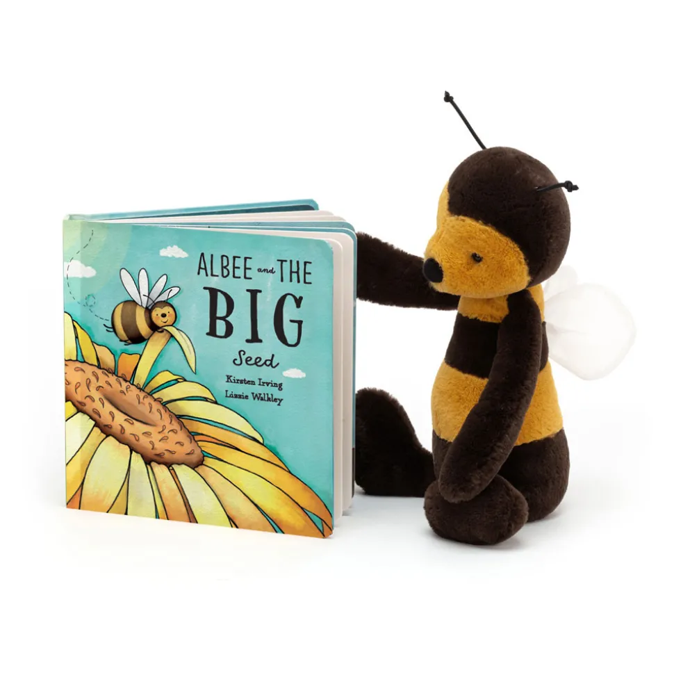 Albee And The Big Seed Book and Bashful Bee Medium