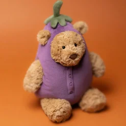 Bartholomew Bear Aubergine