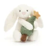Bashful Bunny with Christmas Tree