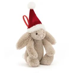 Bashful Christmas Bunny Decoration