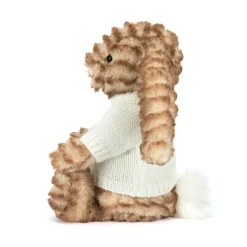 Bashful Luxe Bunny Juniper with Personalised Cream Jumper