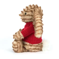 Bashful Luxe Bunny Juniper with Personalised Red Jumper