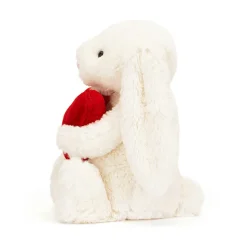 Bashful Red Love Heart Bunny