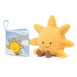 Hello Sun Fabric Book and Amuseables Sun Medium