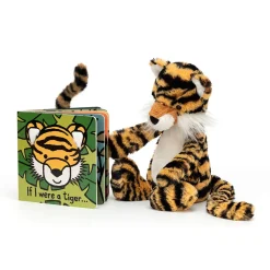 If I Were A Tiger Book and Bashful Tiger Medium