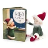 Leffy's Christmas Gift Book and Leffy Elf Medium