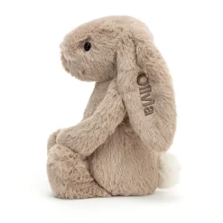 Personalised Bashful Beige Bunny Medium