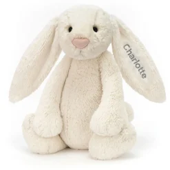 Personalised Bashful Cream Bunny Huge