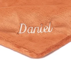 Personalised Bashful Fox Cub Blankie