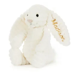 Personalised Bashful Luxe Bunny Nimbus