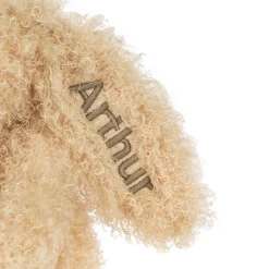 Personalised Bashful Luxe Bunny Curly Original