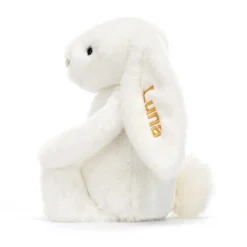 Personalised Bashful Luxe Bunny Luna Medium